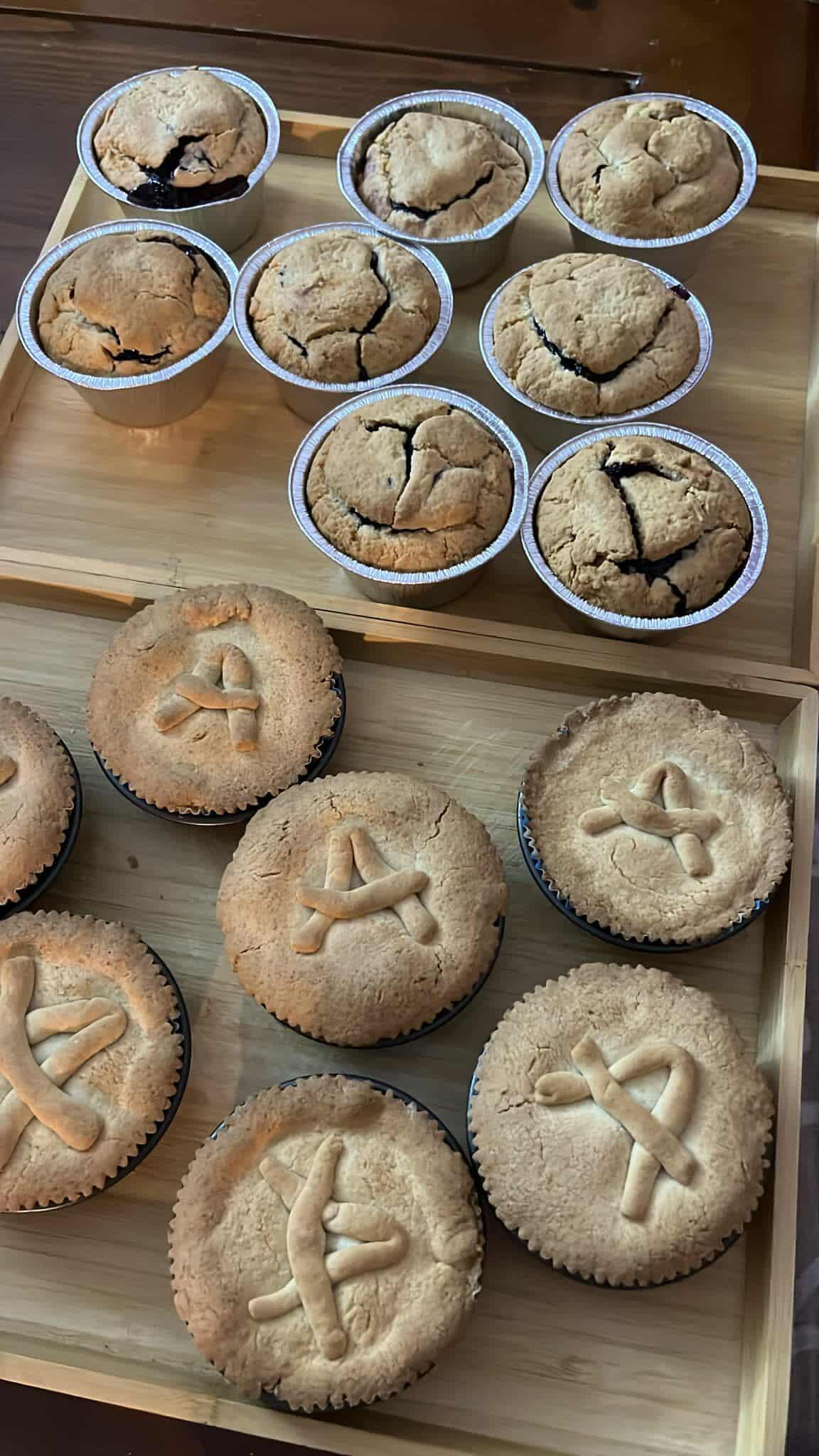 Crostatine cuor di mela