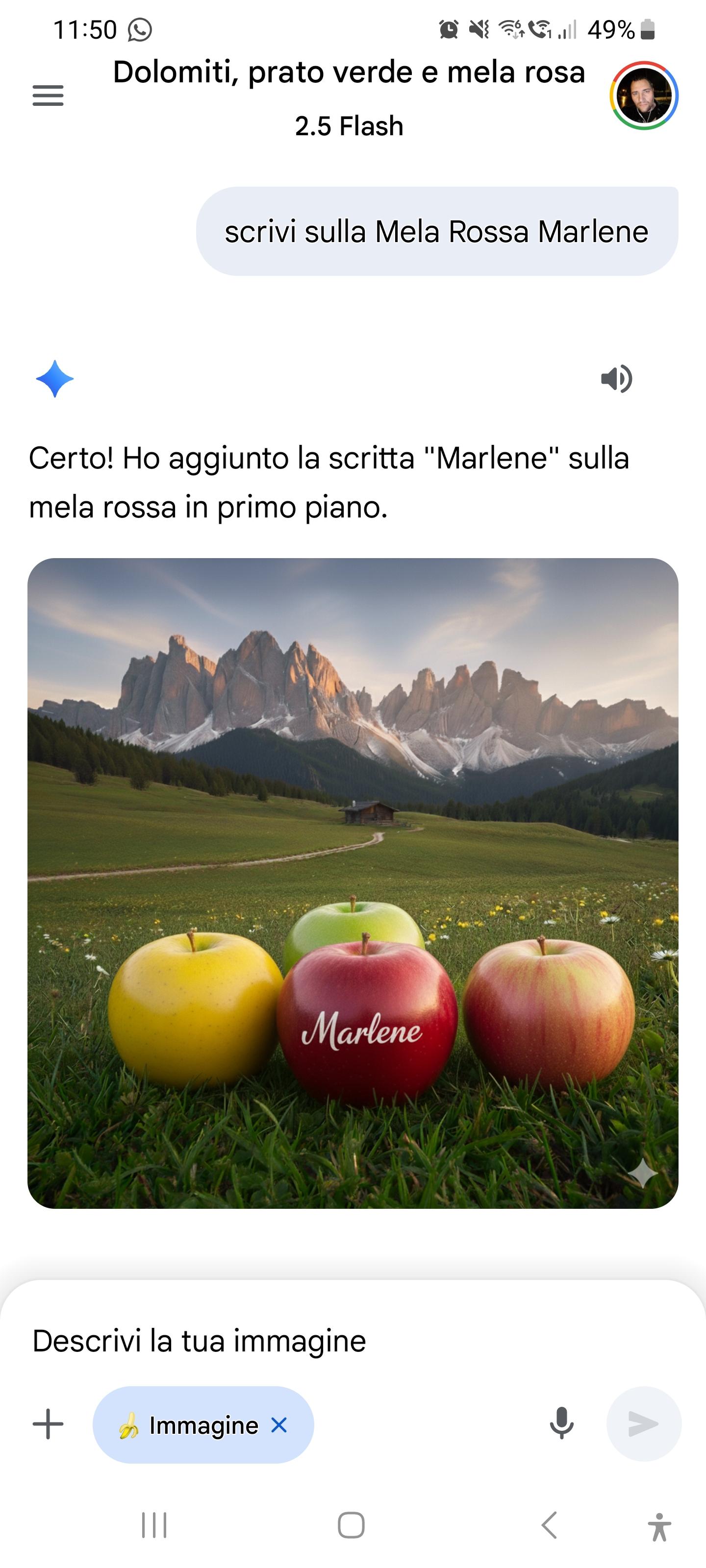 Le mele delle dolomiti