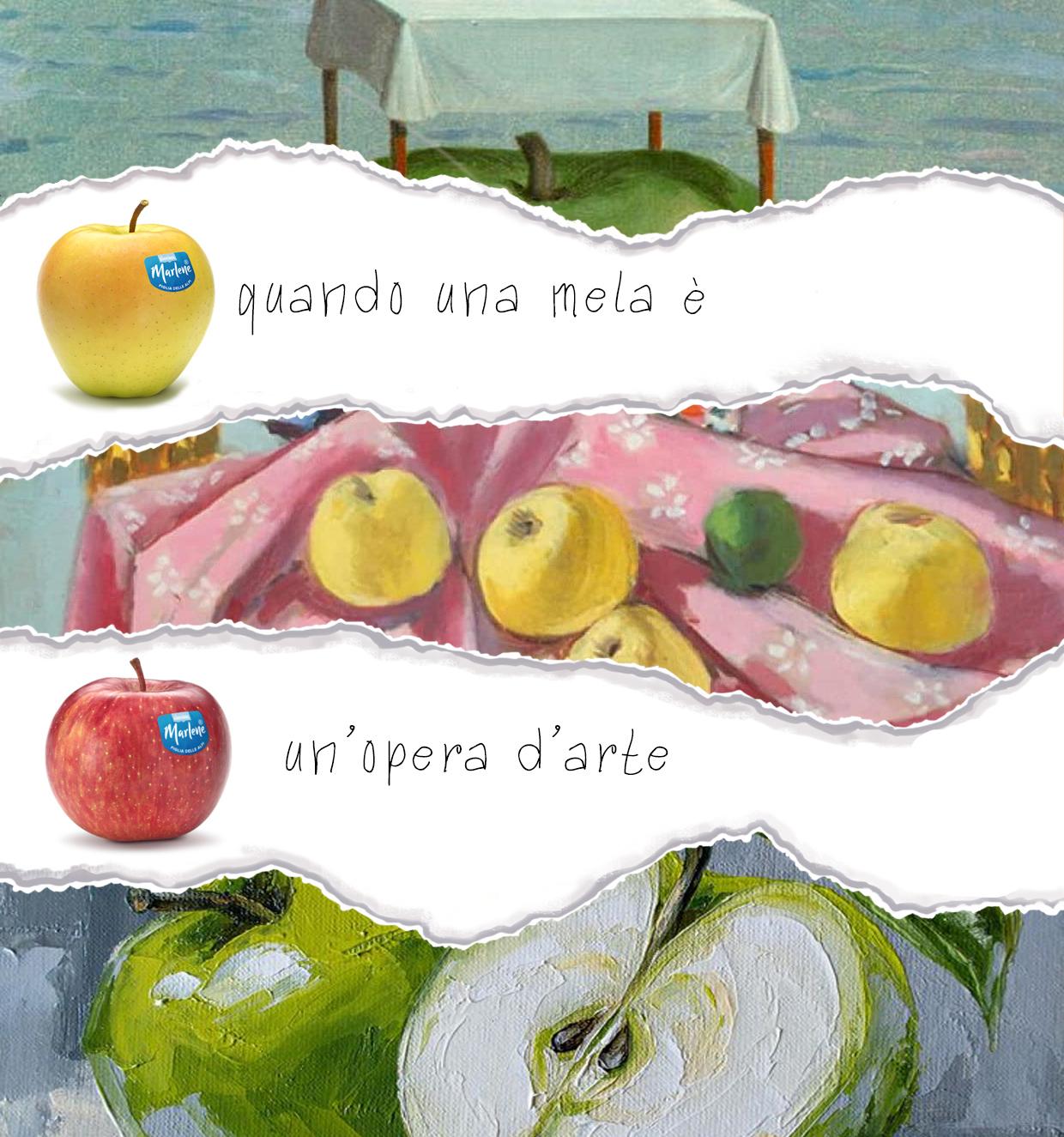 Quando la mela è arte.