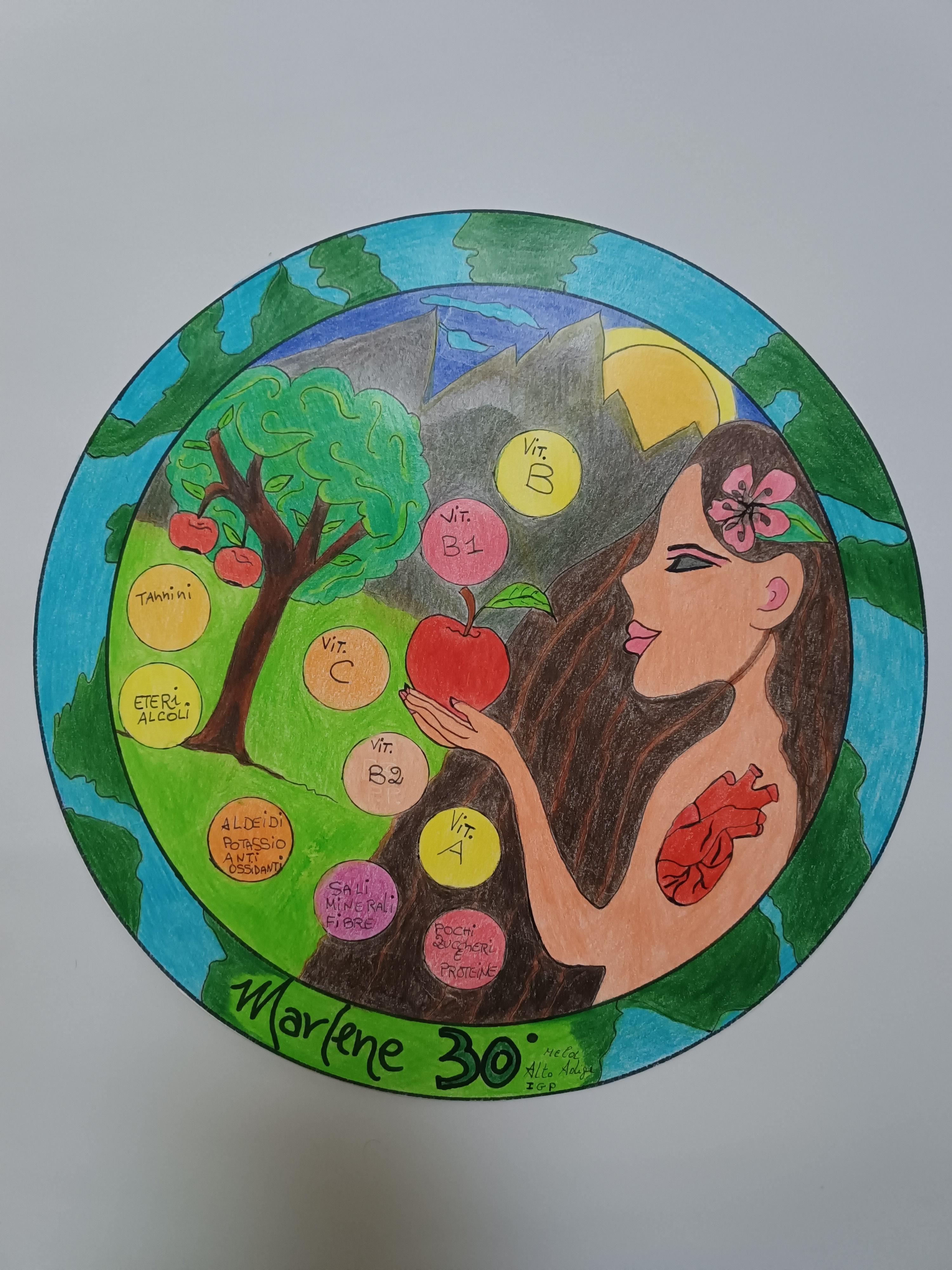 la mela fonte di salute