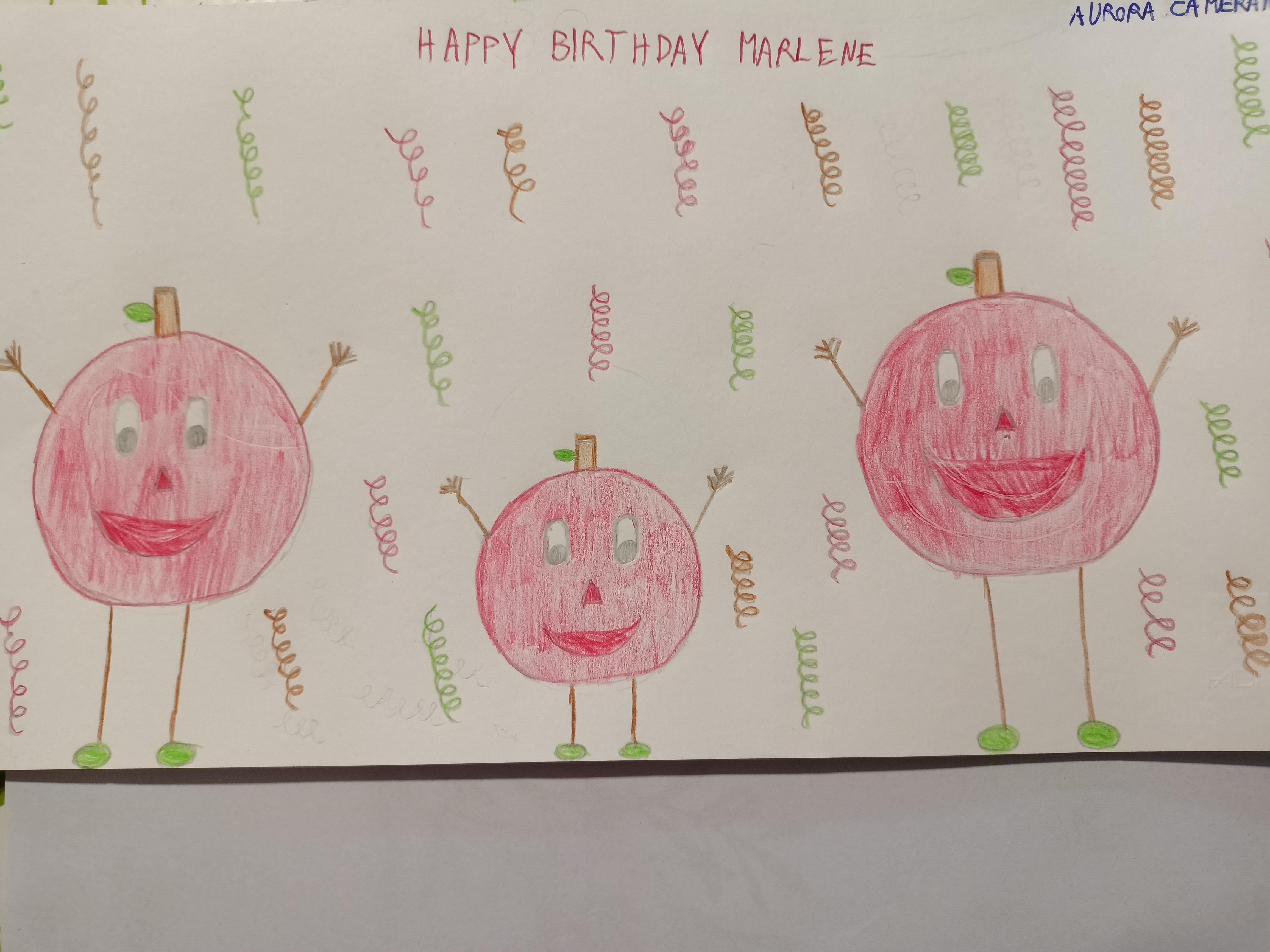 Happy birthday Marlene