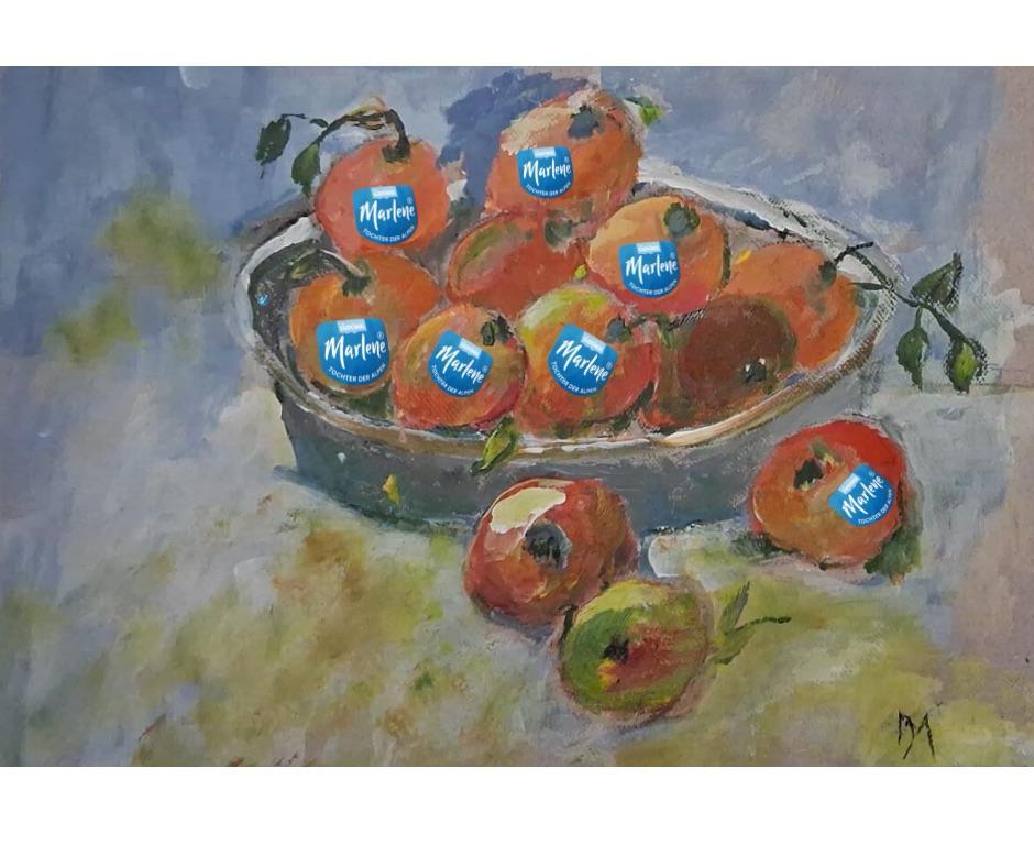 A Brush of Freshness: When Art Meets the Marlene Apple