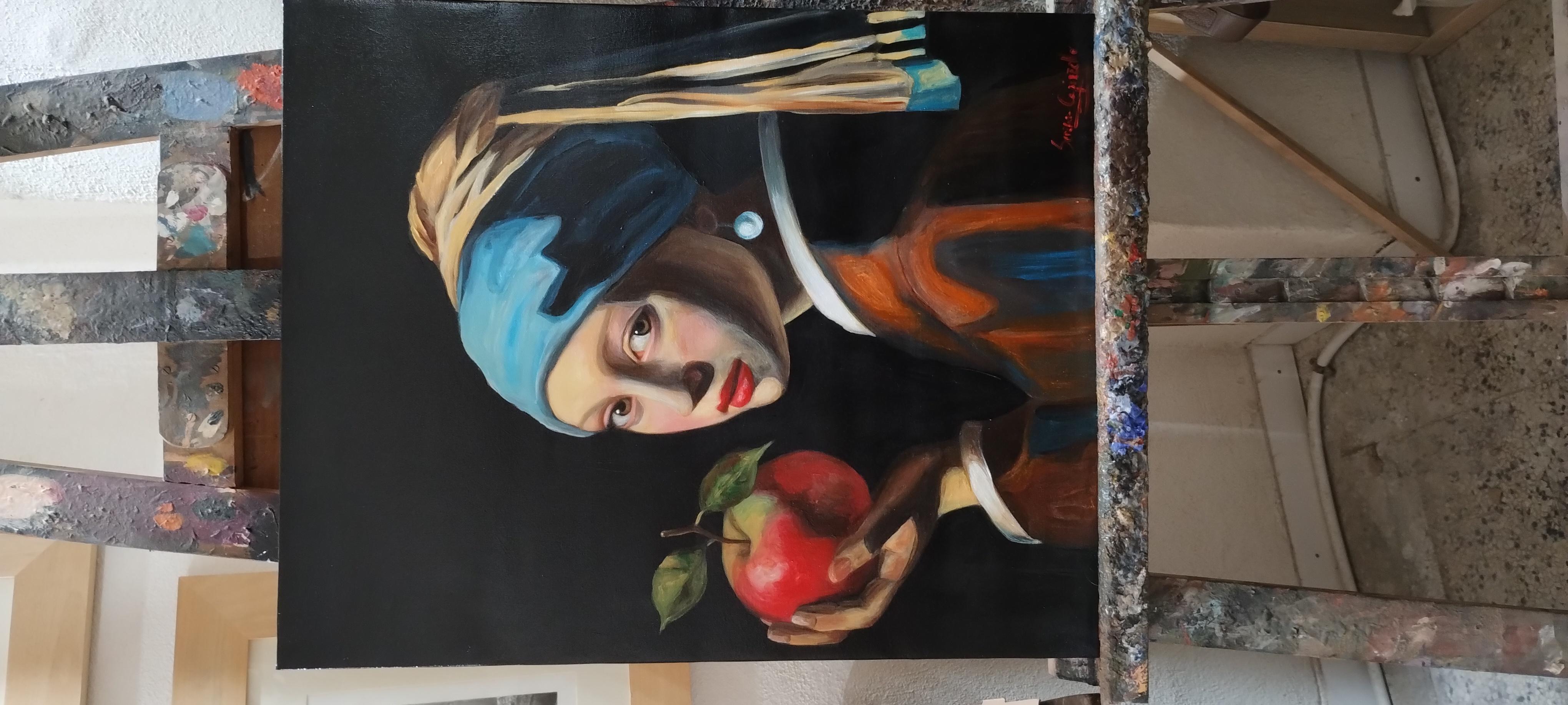 Omaggio alla Ragazza col turbante di Vermeer