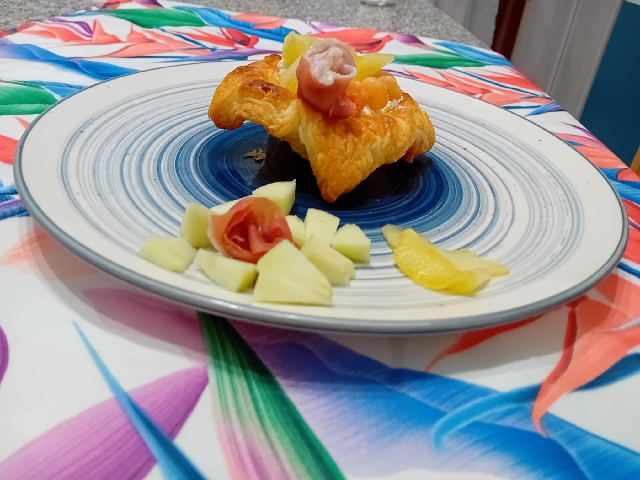 Cestino di pasta sfoglia