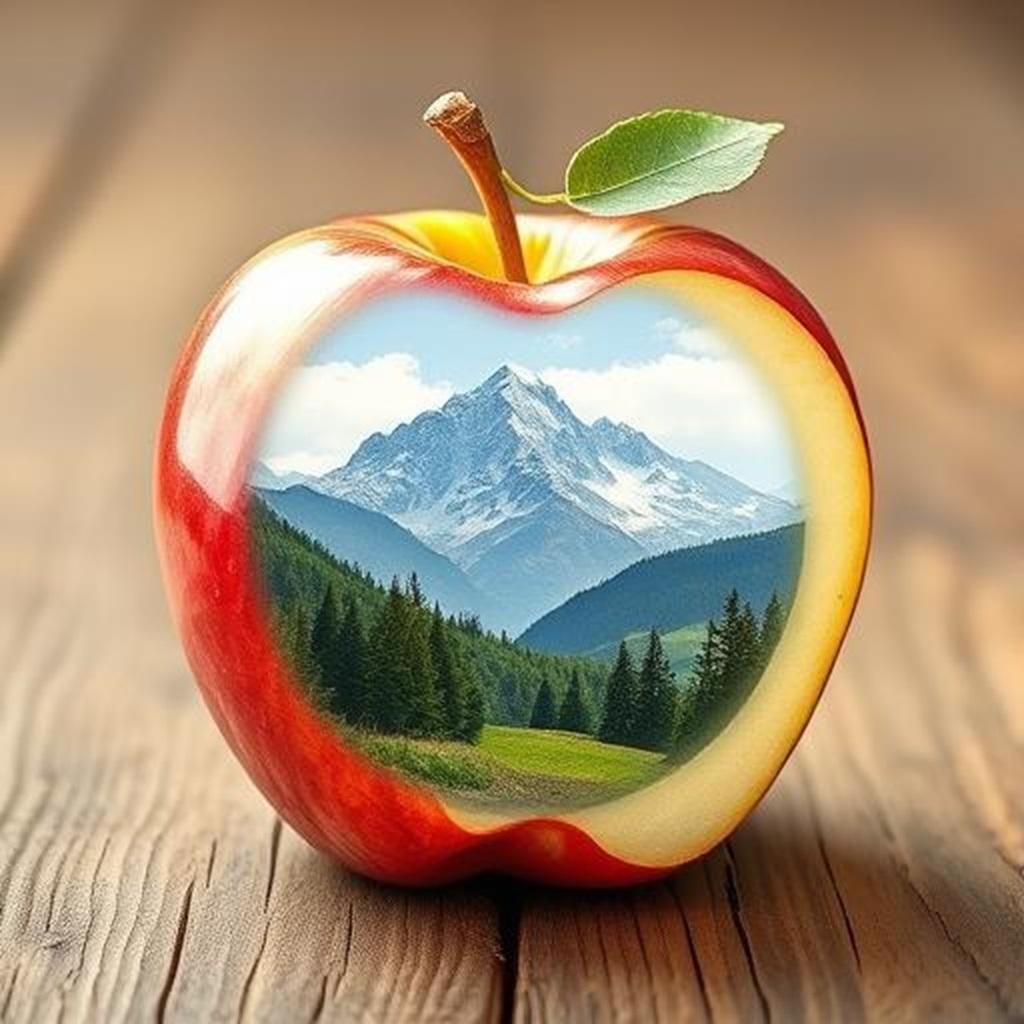 Los Alpes en el corazón.