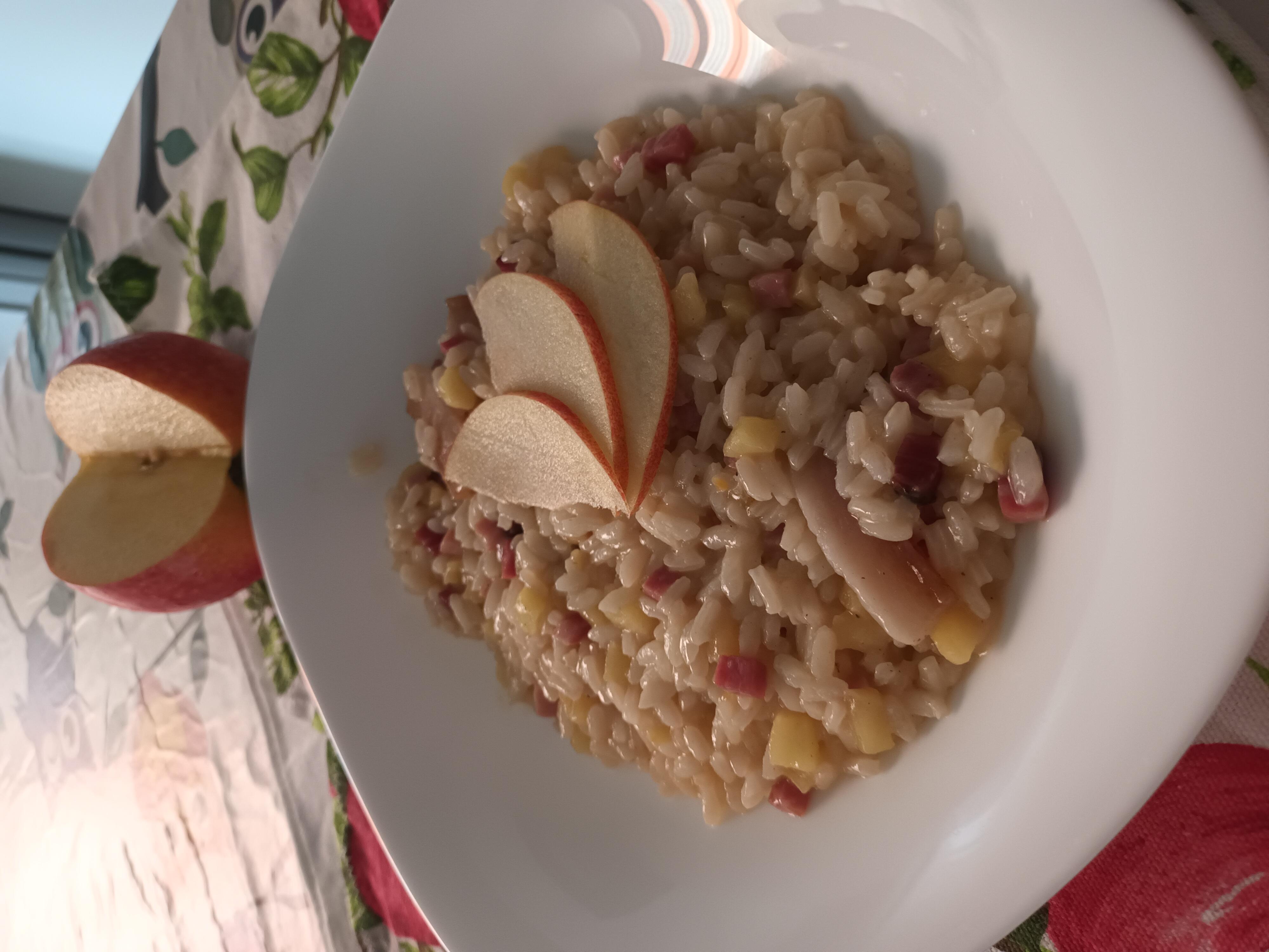 RISOTTO MELE E SPECK