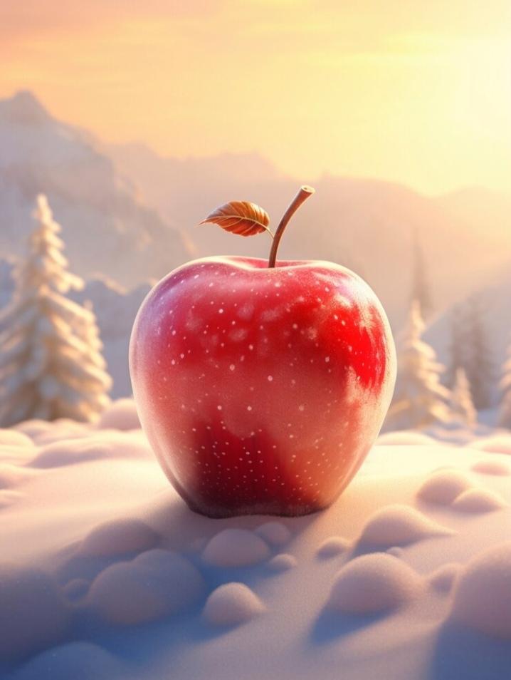 Mela innevata