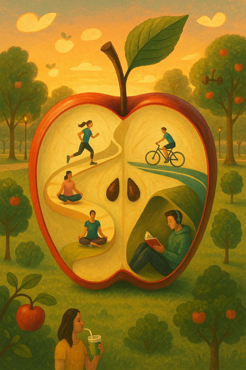 "La mela stile di vita"