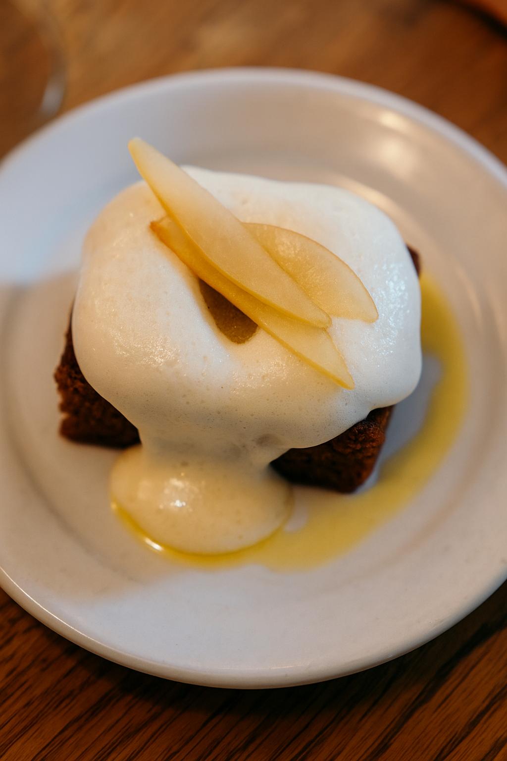 Spiced Cloud Apple Cake with Rum-Pickled Apples