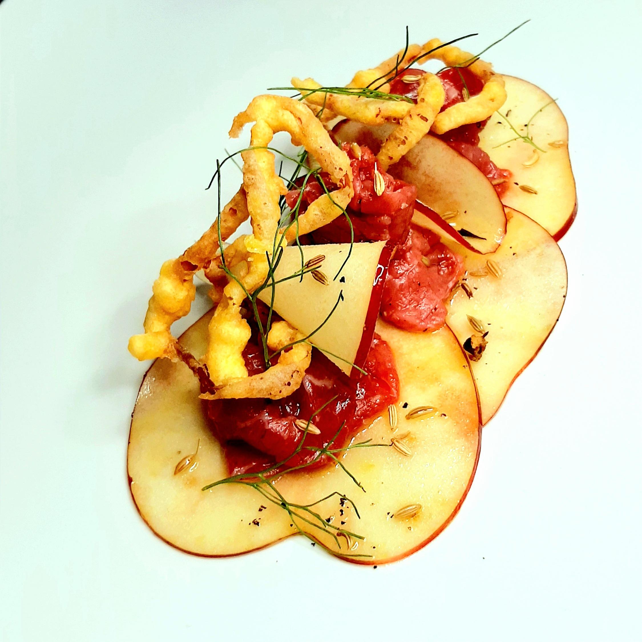 Onde di mela & manzo