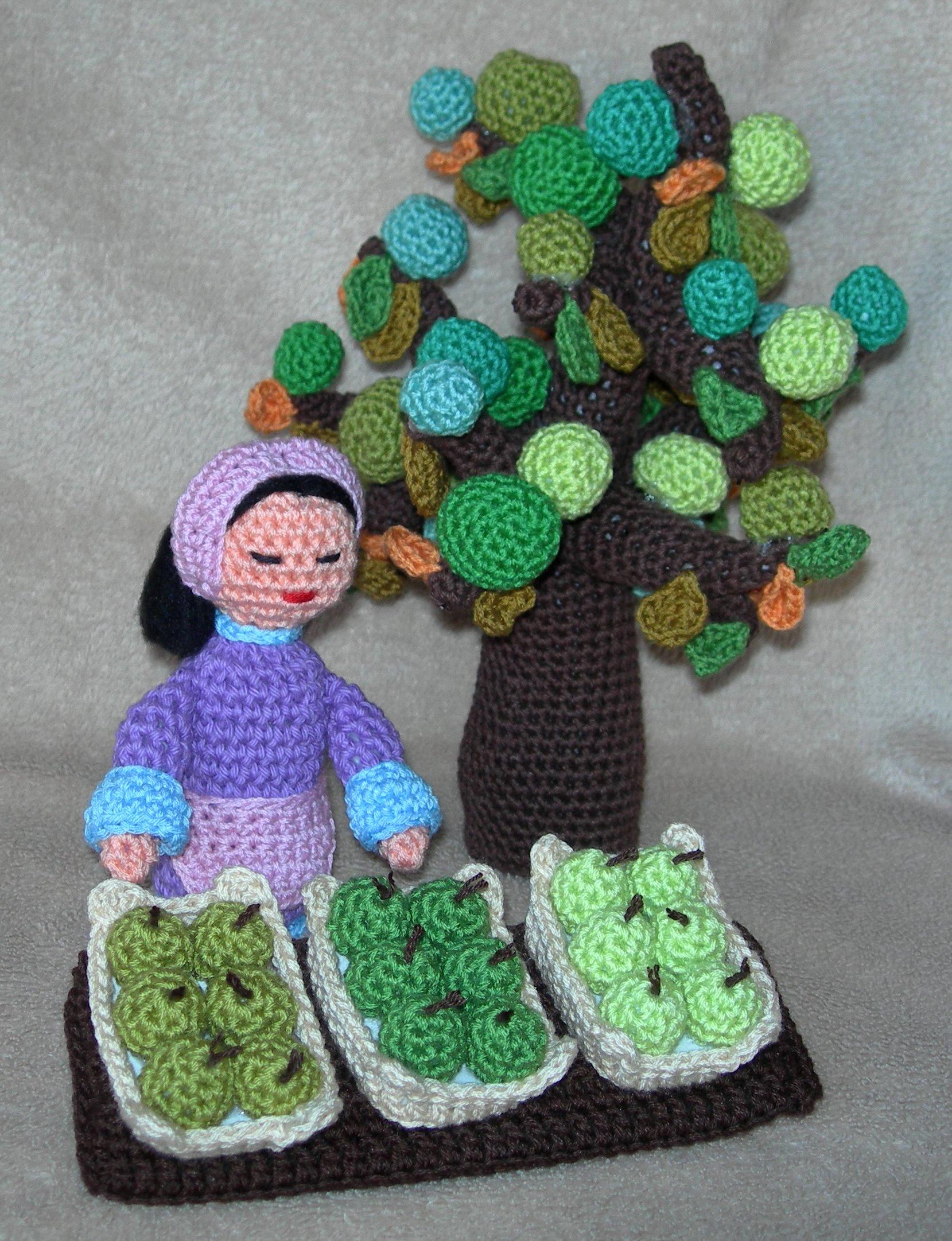 Vendedora de manzanas