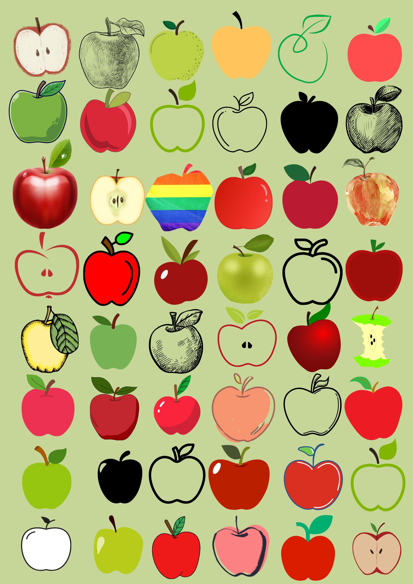 Peace and apple