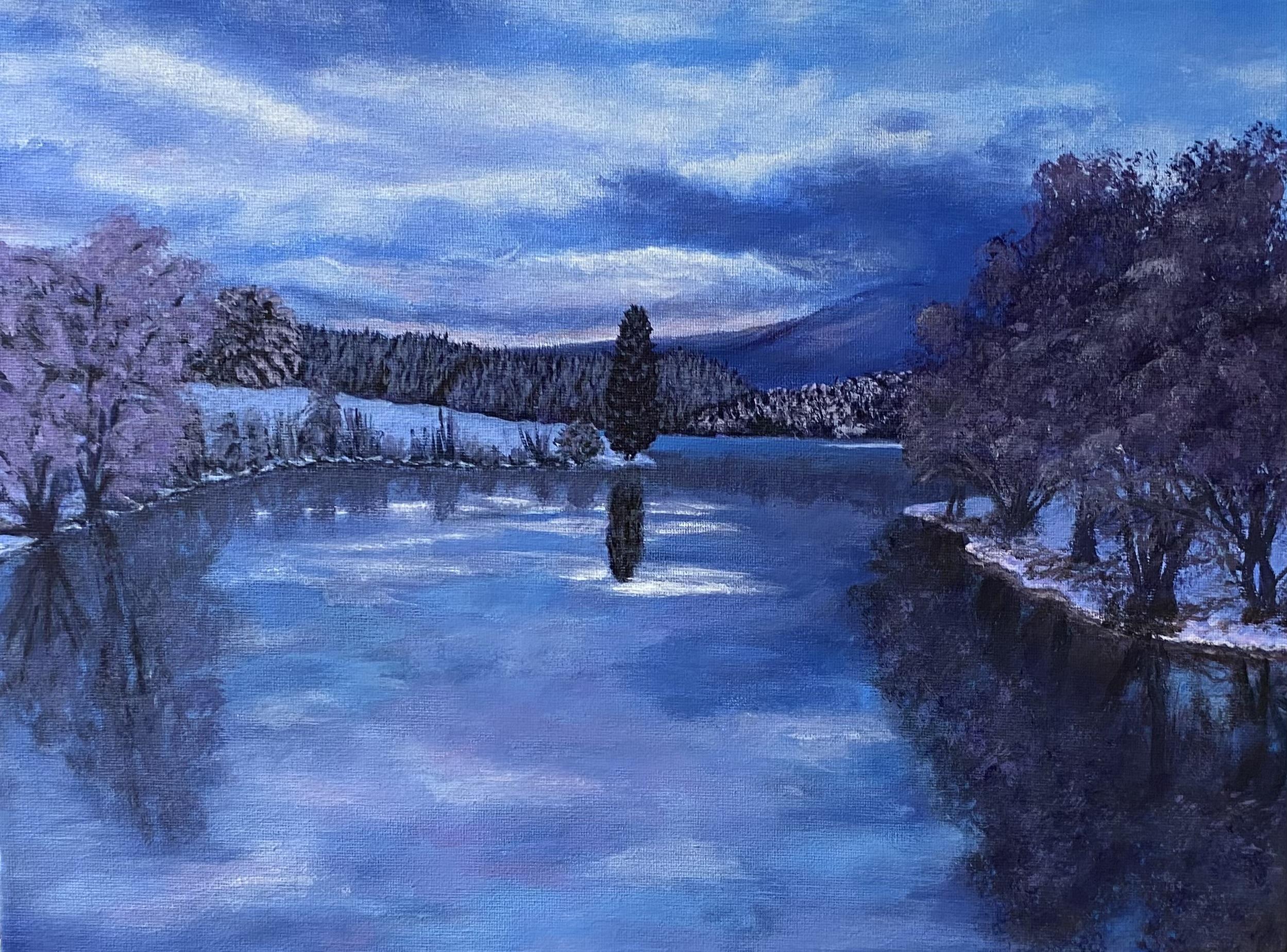 “La calma del frío invierno”