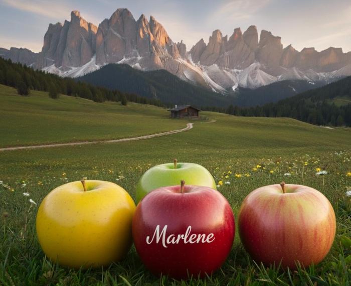 Le mele delle dolomiti