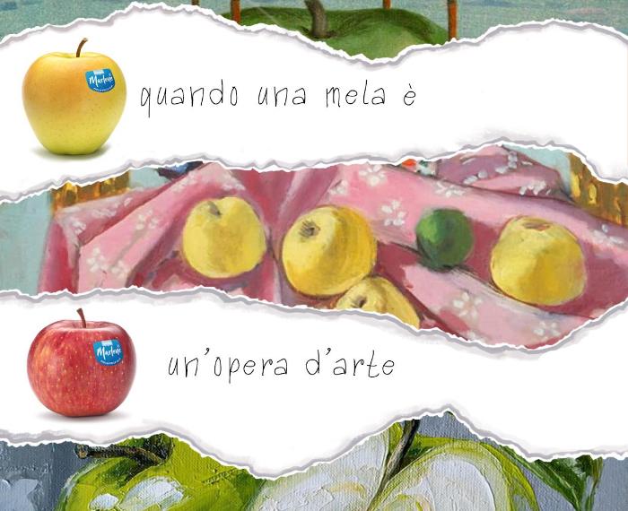 Quando la mela è arte.