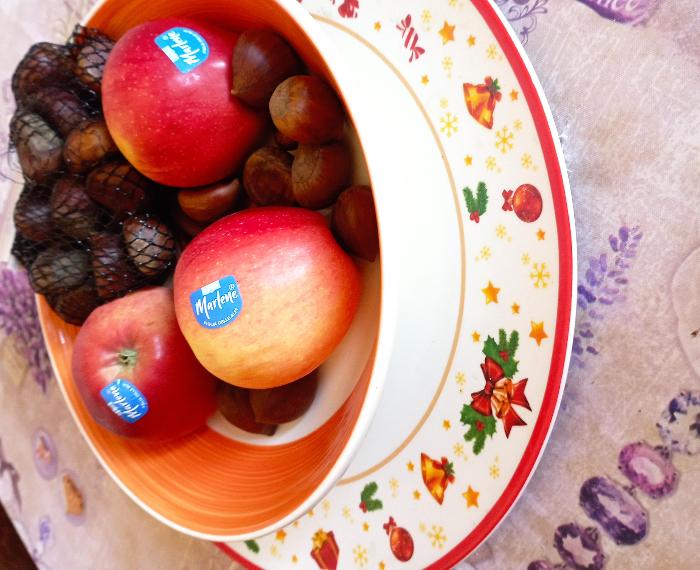 Autunno di mele e castagne