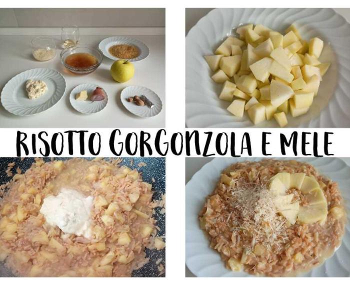 Risotto Gorgonzola e Mele