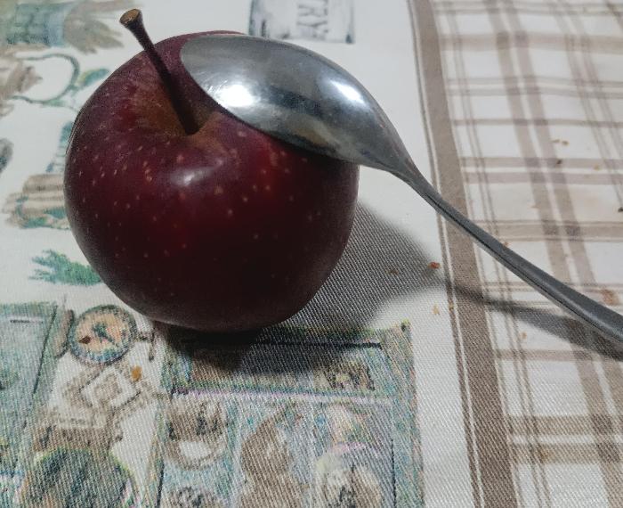 L' arte contemporanea di una mela