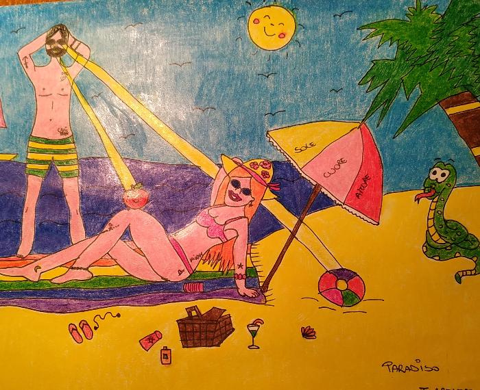 "La tentazione della mela"