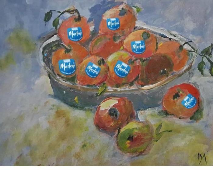 A Brush of Freshness: When Art Meets the Marlene Apple