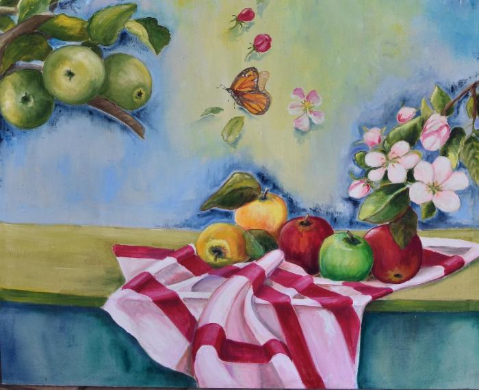 Sotto il cielo delle mele