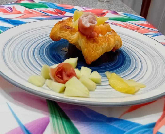 Cestino di pasta sfoglia