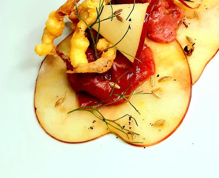 Onde di mela & manzo