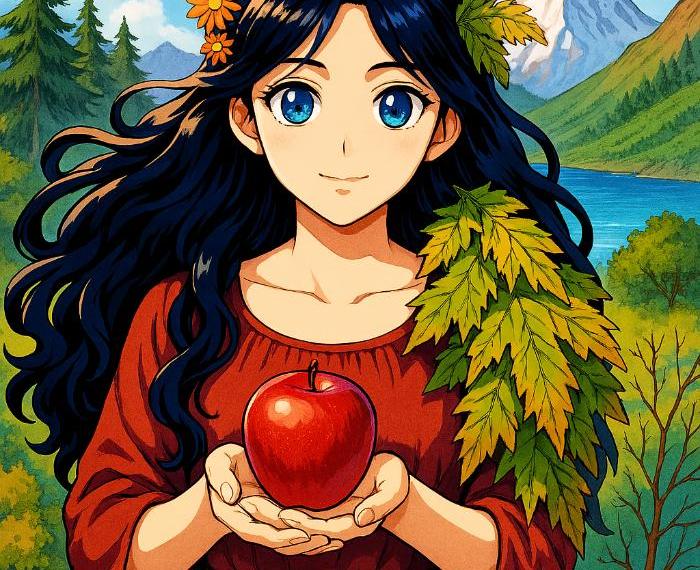 La mela di Marlene e la montagna che sorrideva