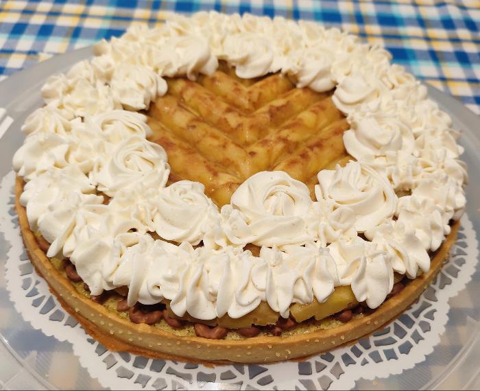 Crostata al profumo di mele e cannella