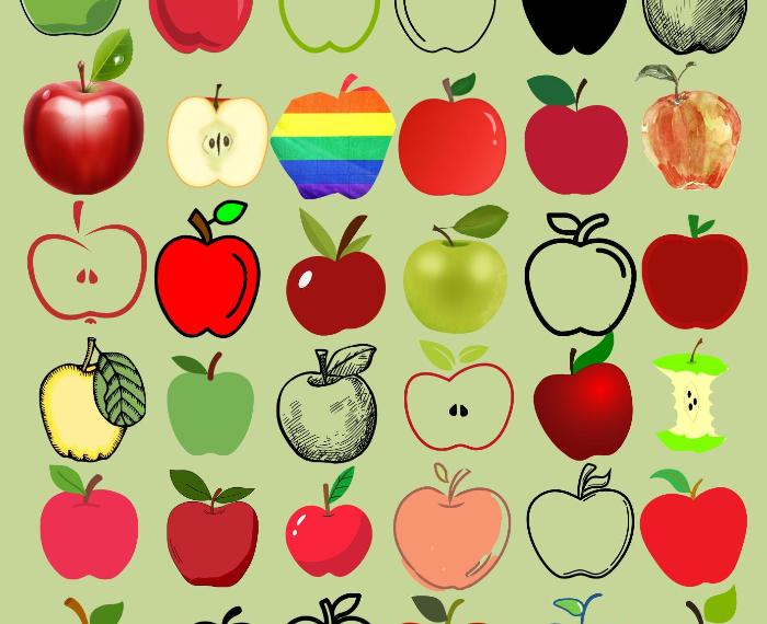 Peace and apple