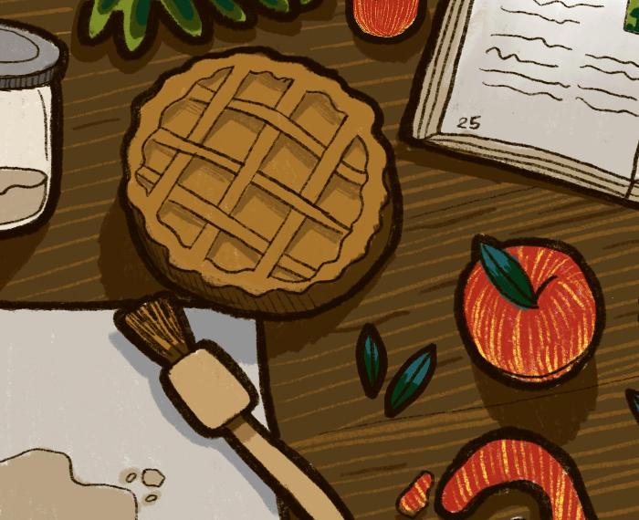 El otoño huele a tarta de manzana
